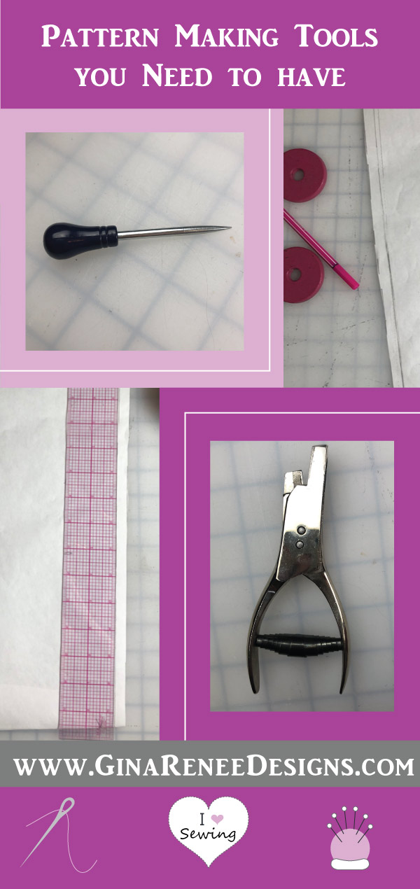 Pattern Making Tools you Need to have Gina Renee Designs