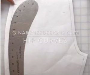 Using Pattern Rulers – The Hip Curve
