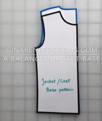 checking pattern balance jacket coat
