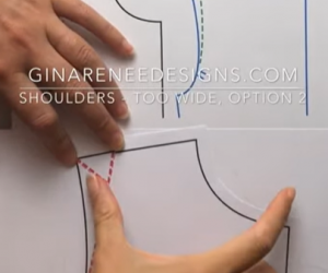 Narrow Shoulders Corrections – Slash and Spread