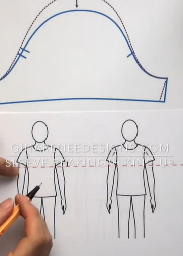 fix short sleeves that hike up or peak out