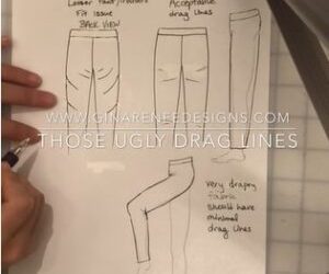 Fix Back Diagonal Draglines on Pants – Part 1