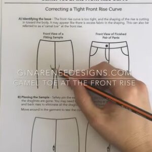 Tight Front Rise (Camel Toe) Correction