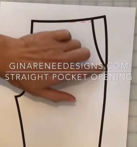 how to correct straight pockets that are peaking or gaping