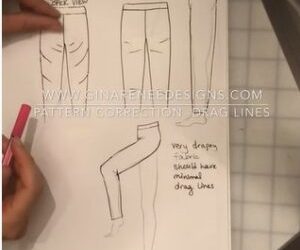 Fix Back Diagonal Draglines on Pants – Part 2