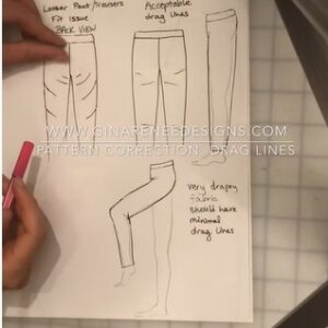 Fix Back Diagonal Draglines on Pants – Part 2